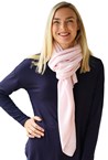PONCHO SCARF - soft pink